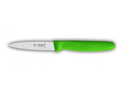 Nůž na zeleninu, zelený, délka ostří 10 cm, GIESSER