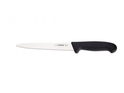 Nůž filetovací - pružný, 18 cm, černý, GIESSER