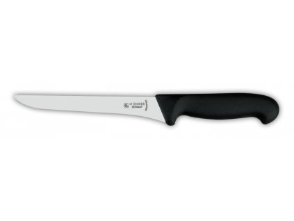 Nůž vykošťovací, délka ostří 18 cm, černý, GIESSER