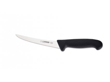 Nůž vykošťovací, délka ostří 15 cm, tvrdý, černý, GIESSER