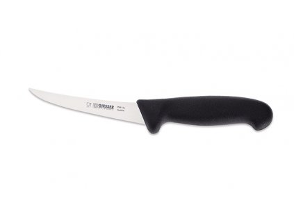 Nůž vykošťovací, délka ostří 13 cm, střední tvrdost, černý, GIESSER
