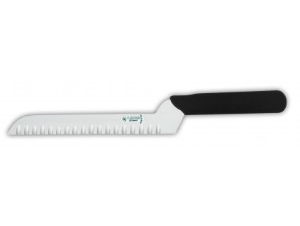 Nůž na sýry, délka ostří 26 cm, černý, GIESSER