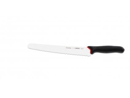 Nůž univerzální s vlnkovým ostřím, černý, délka vlnkového ostří 25 cm, GIESSER - PrimeLine