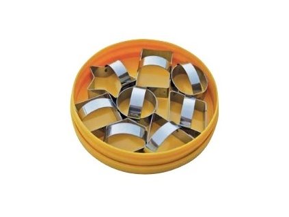 Sada vykrajovátek 8 ks, geometrické tvary, SCHNEIDER