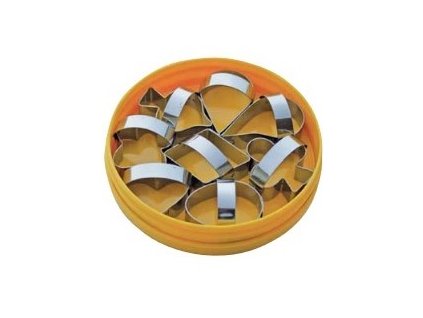 Sada vykrajovátek 8 ks, karetní motivy, SCHNEIDER