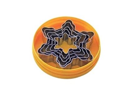 Sada vykrajovátek 5 ks, motiv sněhové vločky, SCHNEIDER