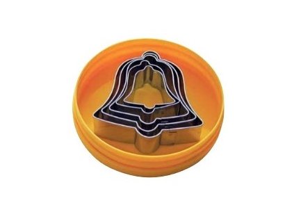 Sada vykrajovátek 5 ks, motiv zvonečku, SCHNEIDER