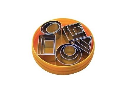 Sada vykrajovátek 15 ks, geometrické motivy, SCHNEIDER