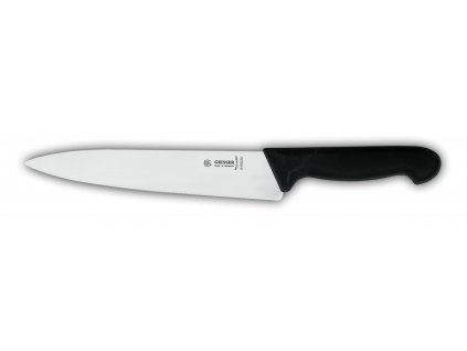 Nůž kuchařský - úzký, černý, délka ostří 20 cm, GIESSER