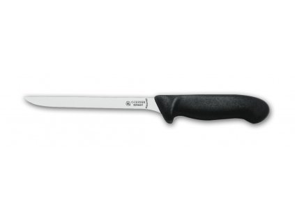 Nůž filetovací, délka ostří 18 cm, černý, GIESSER