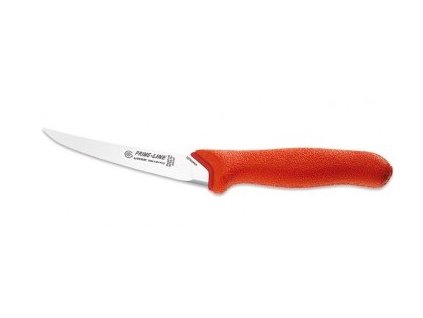 GIESSER, Nůž vykošťovací, střední tvrdost, délka ostří 13 cm, červený, provedení "PrimeLine"