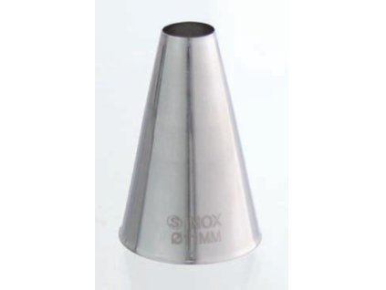 Cukrářská špička bezešvá, hladká, nerez, Ø 10 mm, SCHNEIDER