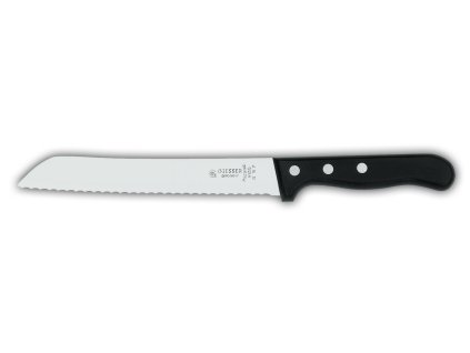 Nůž na chleba, pečivo, černý, 18 cm, GIESSER