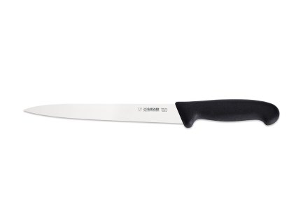 Nůž filetovací - pružný, 22 cm, černý, GIESSER