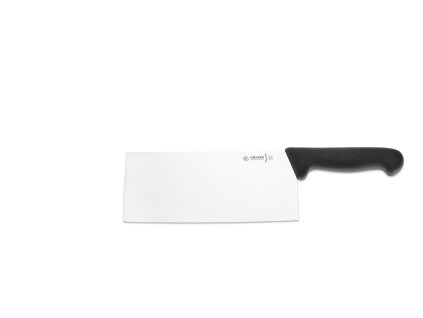 Nůž asijského tvaru, černý, délka ostří 21 cm, GIESSER