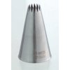 Cukrářská špička vícezubá, bezešvá, nerez, Ø 6 mm