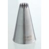 Cukrářská špička vícezubá, bezešvá, nerez, Ø 12 mm
