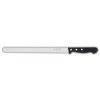 Nůž na uzeníny / nůž cukrářský, černý, 28 cm, GIESSER