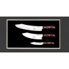 Exkluzivní sada tří nožů Premium Cut - Rocking Chefs, GIESSER