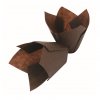 Papírové košíčky na muffiny hnědý "Tulipán" 55 mm, 1000 ks
