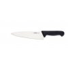 Nůž kuchařský - široký, černý, délka ostří 20 cm, GIESSER
