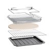gastroback design ofen air fry pizza heissluftofen mit pizzastein und drehspiess 15