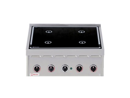 Profesionálny indukčný varič BERNER - štvorzónový - 4x 5 kW