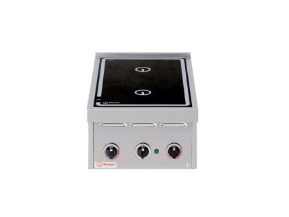 Profesionálny indukčný varič BERNER - dvojzónový - 2x 3,5 kW