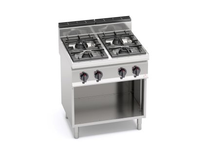 4 - Plynový sporák  - s otvoreným podstavcom - BERTO´S