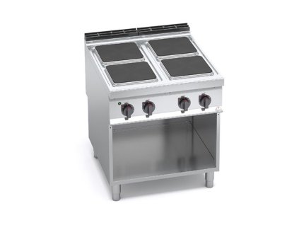 Elektrický sporák 4x3,5 kW s elektrickou rúrou  - BERTO´S