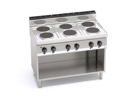 Elektrický sporák 4 x 2,6 kW - BERTO´S