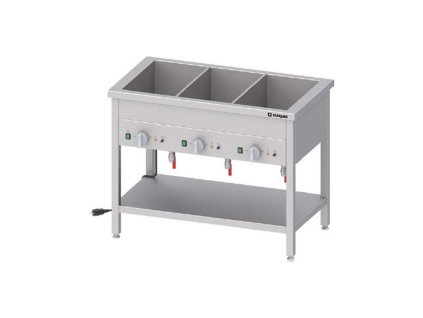 Ohrevné vane oddelené - BainMarie - 4x GN1/1 - 1410x600x850 mm