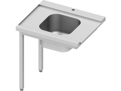 Závesný vstupný stôl ľavý EKO 201 1000x750x850 mm