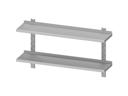 Nástenná polica dvojitá EKO 201 1200x300x660 mm
