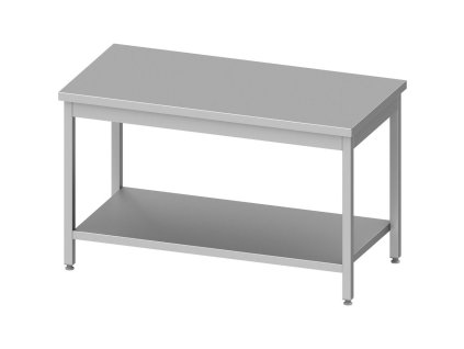 Pracovný stôl bez lemu s policou EKO 201 1400x700x850 mm