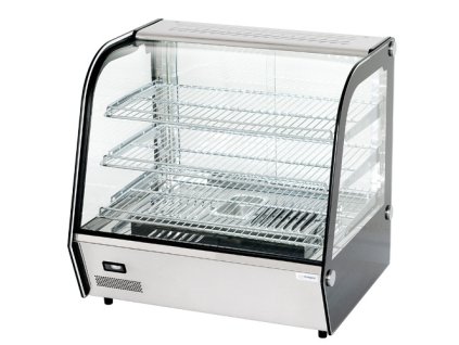 Ohrevná stolová vitrína 120L - oblá