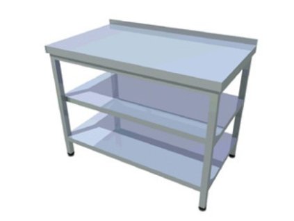 Pracovný stôl s dvoma policami