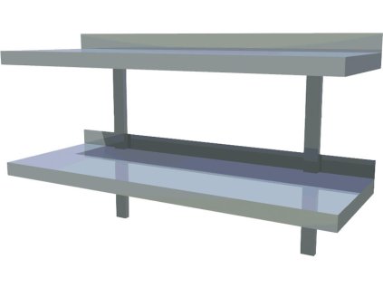 Nástenná polica NP-2