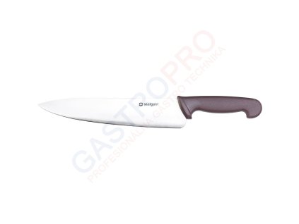 HACCP-Kuchynský nôž dlhý, hnedý, 25cm