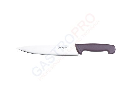 HACCP-Kuchynský nôž, hnedý, 22cm