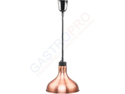 Ohrevná lampa Stalgast bronz / 290 mm 250 W