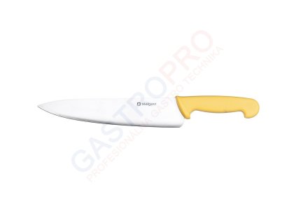 HACCP-Kuchynský nôž dlhý, žltý, 25cm