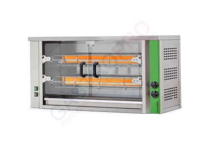 Elektrický gril na kurčatá GASTRO - 2 ražne