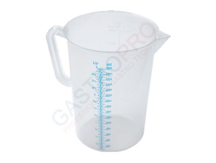 Odmerka číra s modrou mierkou - 5 l