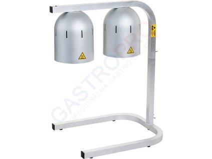 Teplý most s 2 infra lampami