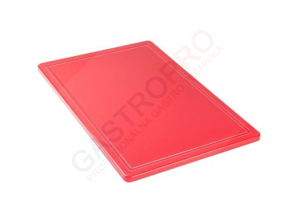 Doska na krájanie STALGAST® 60 x 40 / červená