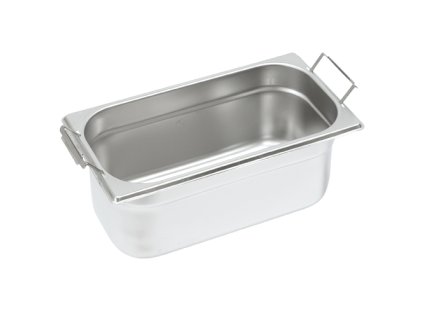 STALGAST® ECO GN nádoba 1/4 s úchytmi, nerez AISI 201, hĺbka 200 mm, 5.0 l