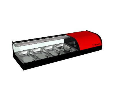 Pultová chladiaca vitrína IRONS 4