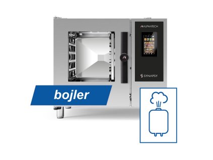 (ASYE061B)[ALP.SYE061B.OB061E+BPK] Konvektomat ALPHATECH® SYNAPSY 6xGN1 1 + Bojler + príprava na odsávač