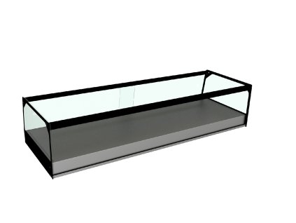 Pultová neutrálna vitrína CUBN 6